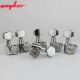 Кілки Machine Heads Guyker 6R локові для електрогітари Fender American Yamaha гітари хромові із ЗАЦЕМИ - точне налаштування