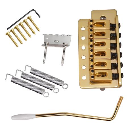 Тремоло бридж для гітари fender stratocaster вібрато ЗОЛТИСТИЙ