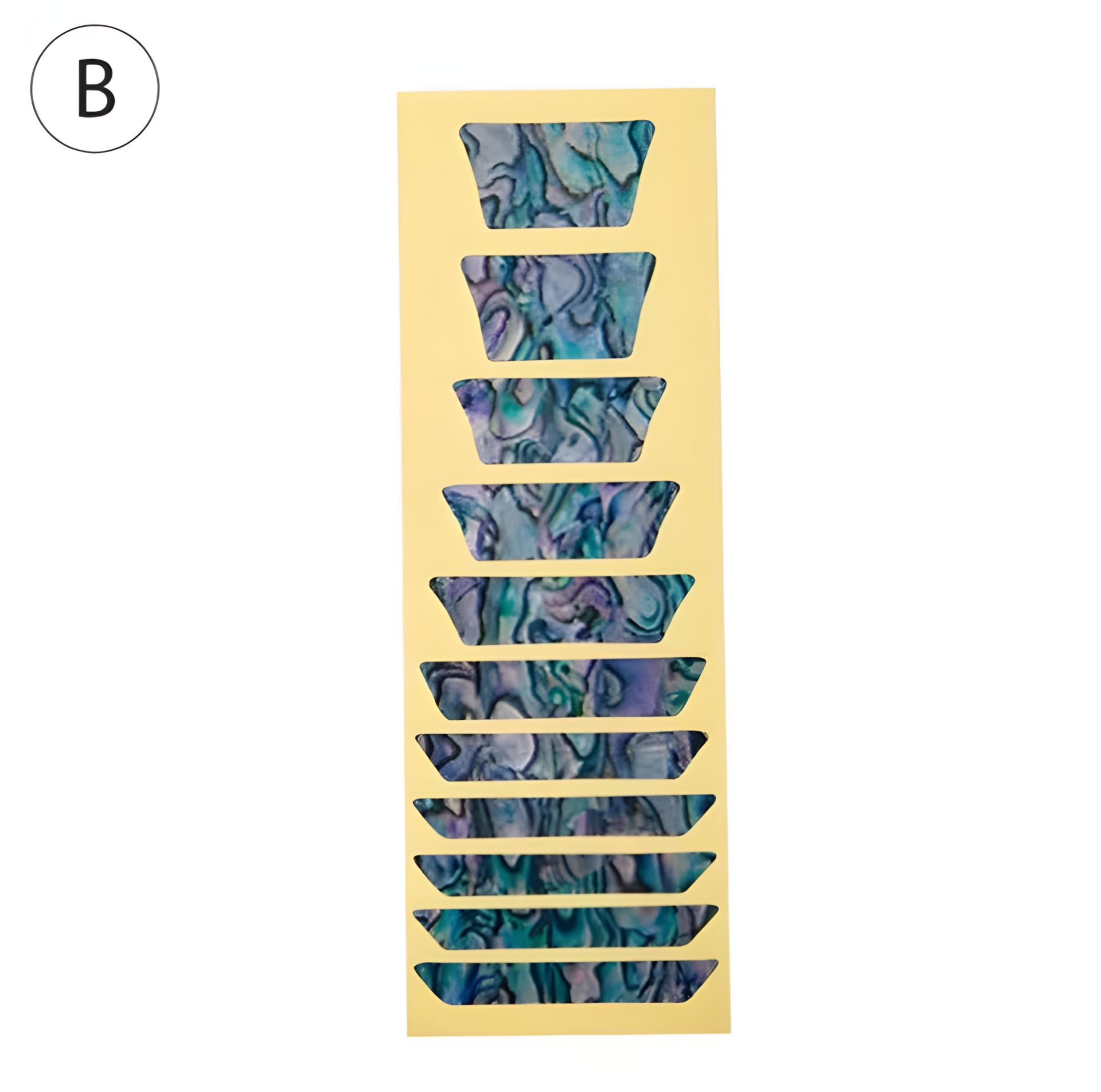 Стикери інкрустація для грифа електрогітари Gibson Les Paul Stand Стикери інкрустація для грифа електрогітари Gibson Les Paul Stand