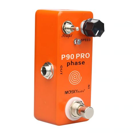 Гітарний файзер Mosky p90 pro phase для електро- та бас-гітари Гітарний файзер Mosky p90 pro phase для електро- та бас-гітари