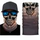 Захисна маска на шию з 3D-ефектом черепа із навушниками Захисна маска на шию з 3D-ефектом черепа із навушниками