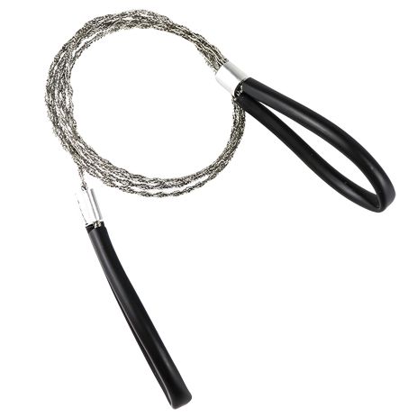 Цепная ручная пилка для веток и дров, туристическая 2