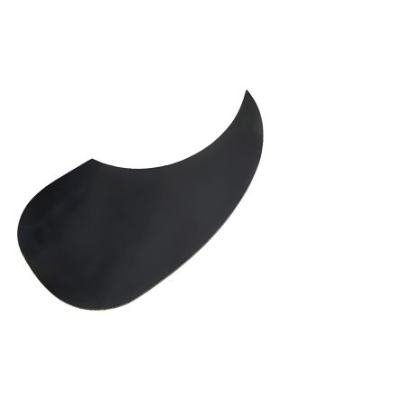 ПВХ наклейка на пикгард для классической гитары, черная ПВХ наклейка на пикгард для классической гитары, черная