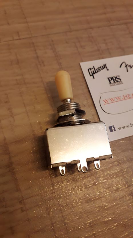 Тумблер перемикач switch для гітари електрогітари LP Les Paul SG ES Gibson, беж
