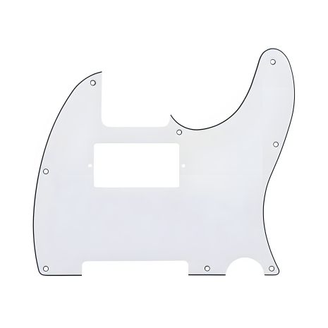 Пикгард для электрогитары Fender Telecaster TL China белый