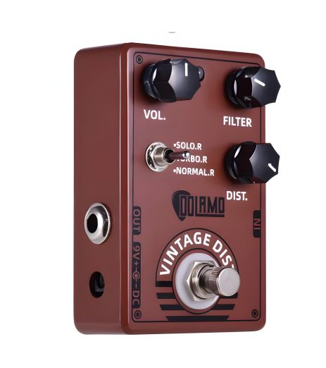 Гітарна педаль ефектів овердрайв Dolamo D-11 Vintage Distortion для електрогітари електрогігітарі Гітарна педаль ефектів овердрайв Dolamo D-11 Vintage Distortion для електрогітари електрогігітарі