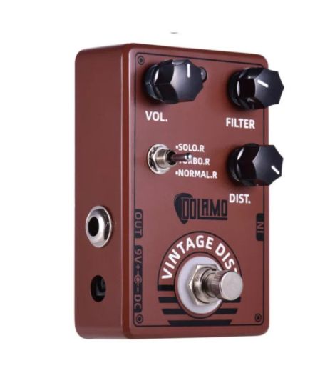 Гитарная педаль эффектов овердрайв Dolamo D-11 Vintage Distortion для электрогитары електрогитари