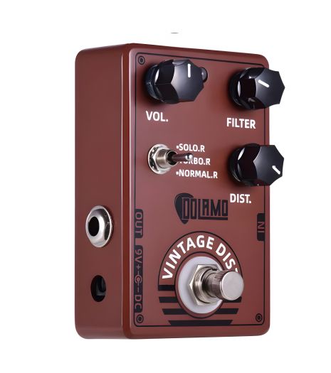 Гітарна педаль ефектів овердрайв Dolamo D-11 Vintage Distortion для електрогітари електрогігітарі Гітарна педаль ефектів овердрайв Dolamo D-11 Vintage Distortion для електрогітари електрогігітарі