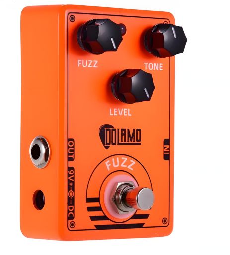 Гітарна педаль ефектів овердрайв DOLAMO Fuzz Distortion для електрогітари електрогітрогітарі Гітарна педаль ефектів овердрайв DOLAMO Fuzz Distortion для електрогітари електрогітрогітарі