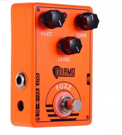 Гитарная педаль эффектов овердрайв DOLAMO Fuzz Distortion для электрогитары електрогитари