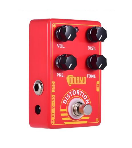 Гітарна педаль ефектів овердрайв DOLAMO D-9 Distortion для електрогітари електрогітрогітарі Гітарна педаль ефектів овердрайв DOLAMO D-9 Distortion для електрогітари електрогітрогітарі