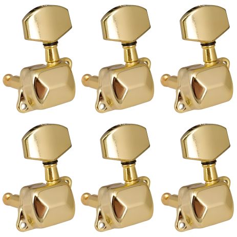 Гітарні кілки золотого кольору J21 6R для електрогітари й акустики