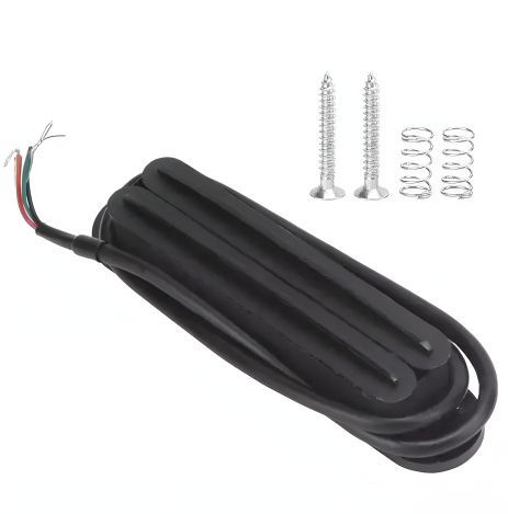 Рельсовый однокатушечный хамбакер для электрогитары Fender Stratocaster/Ibanes, черный