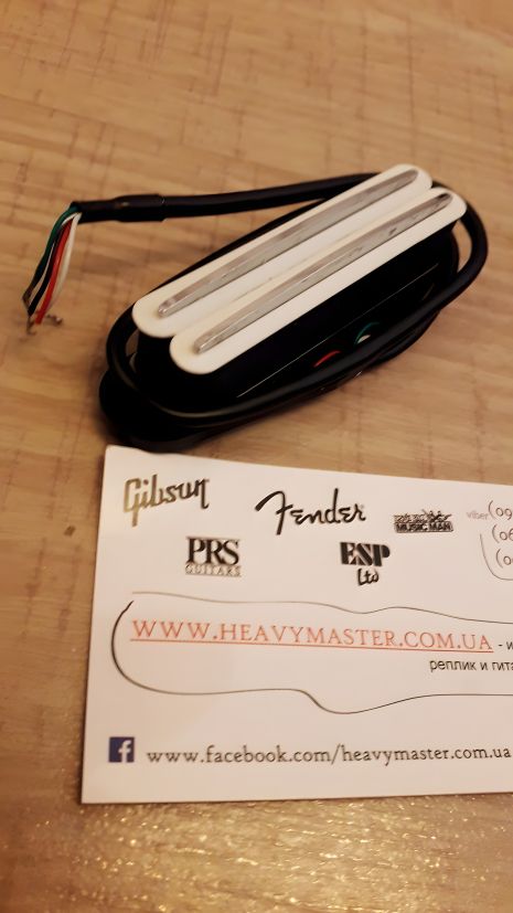 Сингл хамбакер рельсовий датчик для електрогітари Fender Stratocaster Ibanes білий Сингл хамбакер рельсовий датчик для електрогітари Fender Stratocaster Ibanes білий