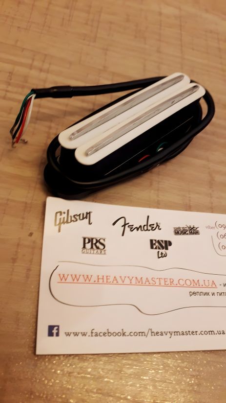 Сингл хамбакер датчик для электро-гитары Fender Stratocaster, Ibanes, белый