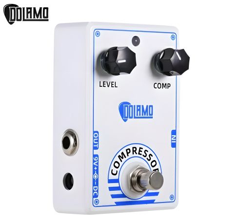 Гитарная компрессорная педаль эффектов Dolamo Compressor D-1 для электрогитары и бас-гитары Гитарная компрессорная педаль эффектов Dolamo Compressor D-1 для электрогитары и бас-гитары