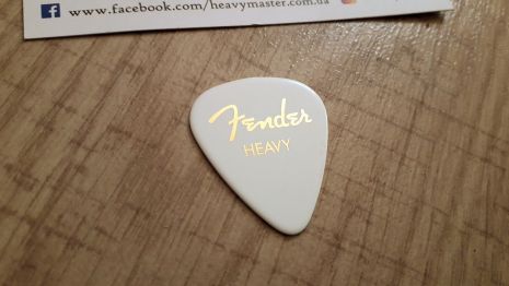 Медиатор медиаторы Fender Heavy оригинал для электрогитары гитары простые медіатор