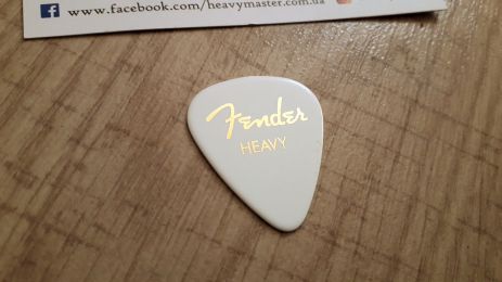 Медіатор медіатори Fender Heavy оригінал для електрогітари, гітари, прості медіатор