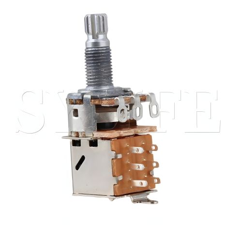 Потенціометри push-pull B250 для електрогітари Потенціометри push-pull B250 для електрогітари