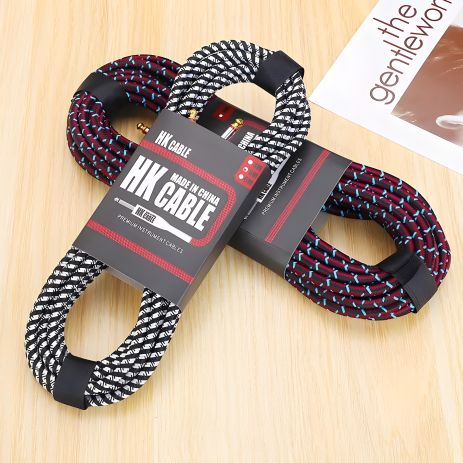 Фірмовий інструментальний кабель для гітари HK, 3 м