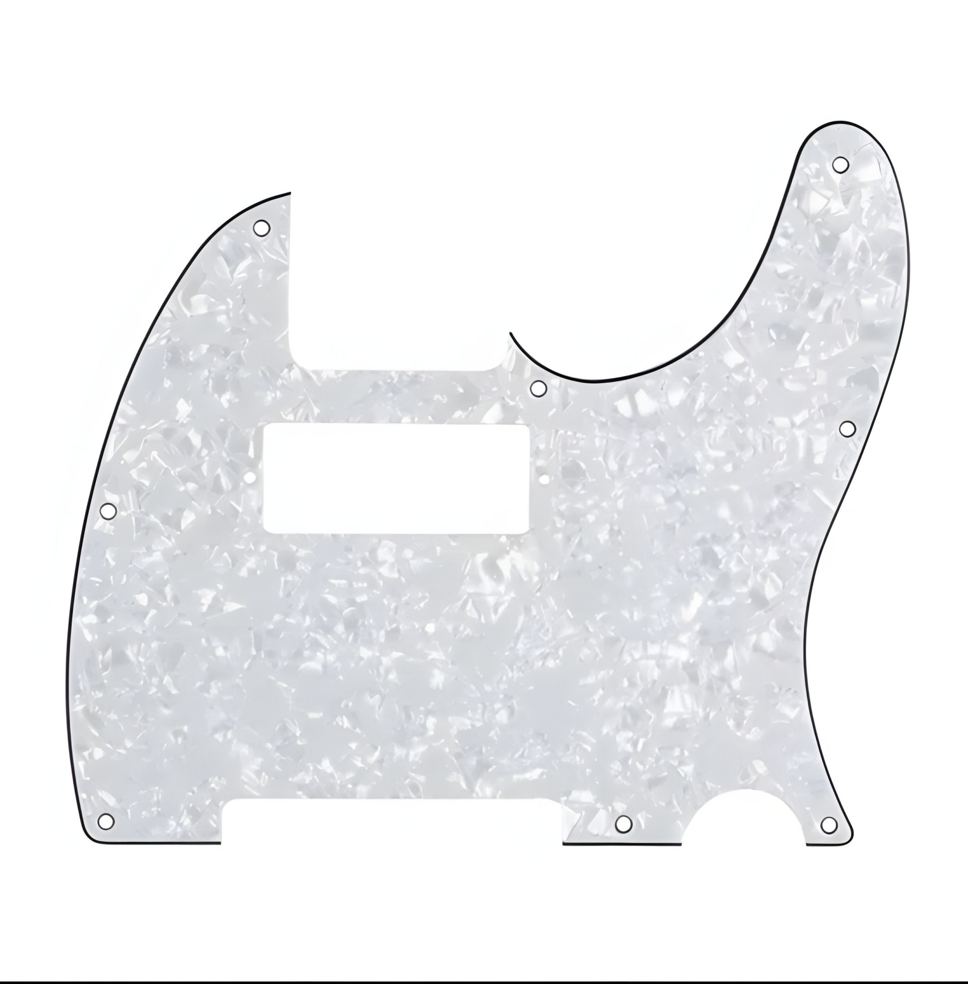 Пікгард білий перламутр для електрогітари Fender Telecaster TL China для датчика P90 Пікгард білий перламутр для електрогітари Fender Telecaster TL China для датчика P90