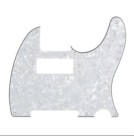 Пікгард білий перламутр для електрогітари Fender Telecaster TL China для датчика P90 Пікгард білий перламутр для електрогітари Fender Telecaster TL China для датчика P90