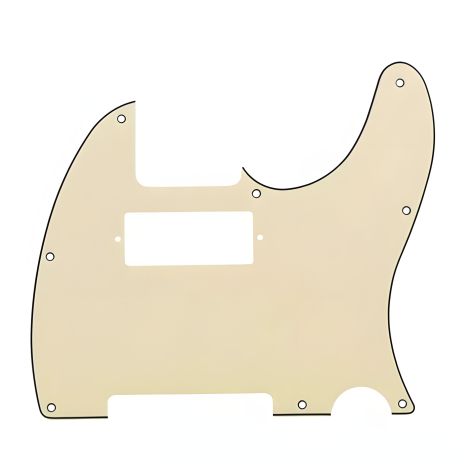 Пікгард для електрогітари Fender Telecaster TL China для датчика P90 кремовий Пікгард для електрогітари Fender Telecaster TL China для датчика P90 кремовий