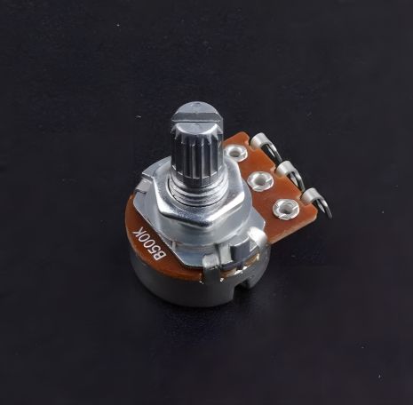 Потенціометри B500 для електрогітари, резистор 15 мм Потенціометри B500 для електрогітари, резистор 15 мм