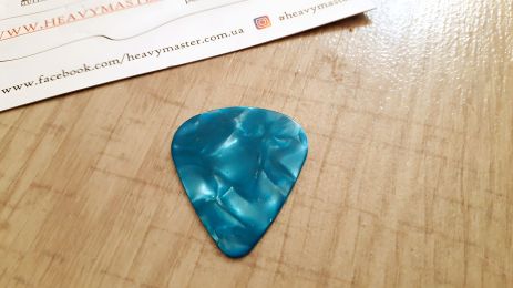 Перламутровые разноцветные медиаторы 0,71 мм для гитары электрогитары