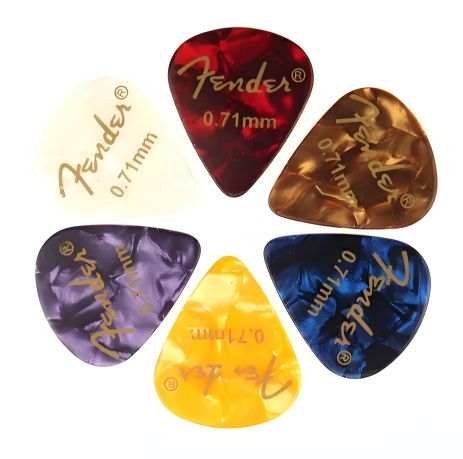 Медіатор Fender 0,71 мм для електрогітари та акустичної