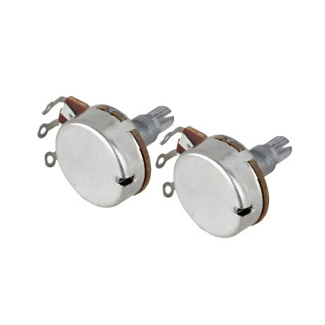 Потенціометри А250 для гітари або електрогітари 18 мм з резистором під Dimarzio