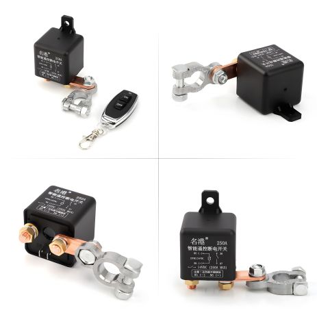 Вимикач акумулятора 24 в DC до 250а реле