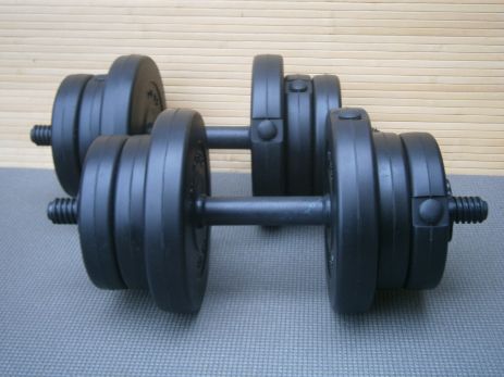 Гантели Sport Lux 2 PCS 10,5 кг обрушился с амортизатором ABS.