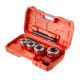 Набір плашок трубних 4 шт, для нарізання різьби: 1/2", 3/4", 1", 1 1/4" INTERTOOL SD-8004