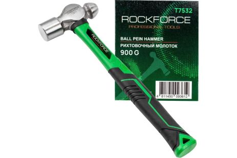 Молоток рихтовочный 900гр ROCKFORCE WMC TOOLS RF-T7532