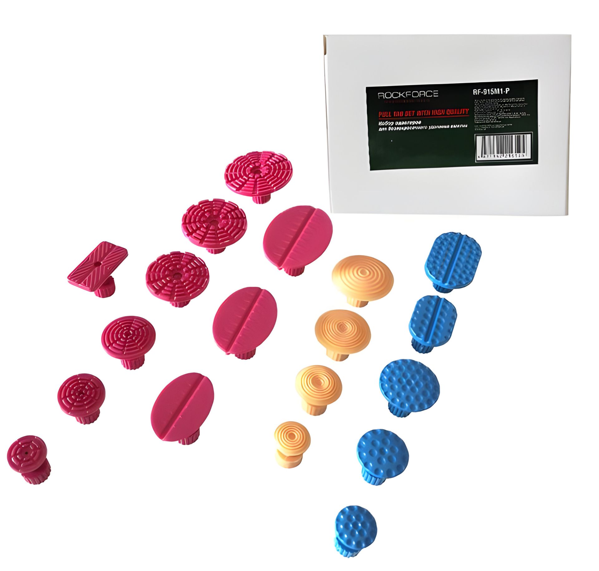 Набір адаптерів для видалення вм'ятин, ROCKFORCE FORSAGE RF-915M1-P Набір адаптерів для видалення вм'ятин, ROCKFORCE FORSAGE RF-915M1-P