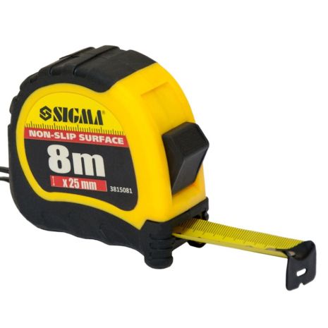 Рулетка 8м×25мм Shiftlock SIGMA 3815081