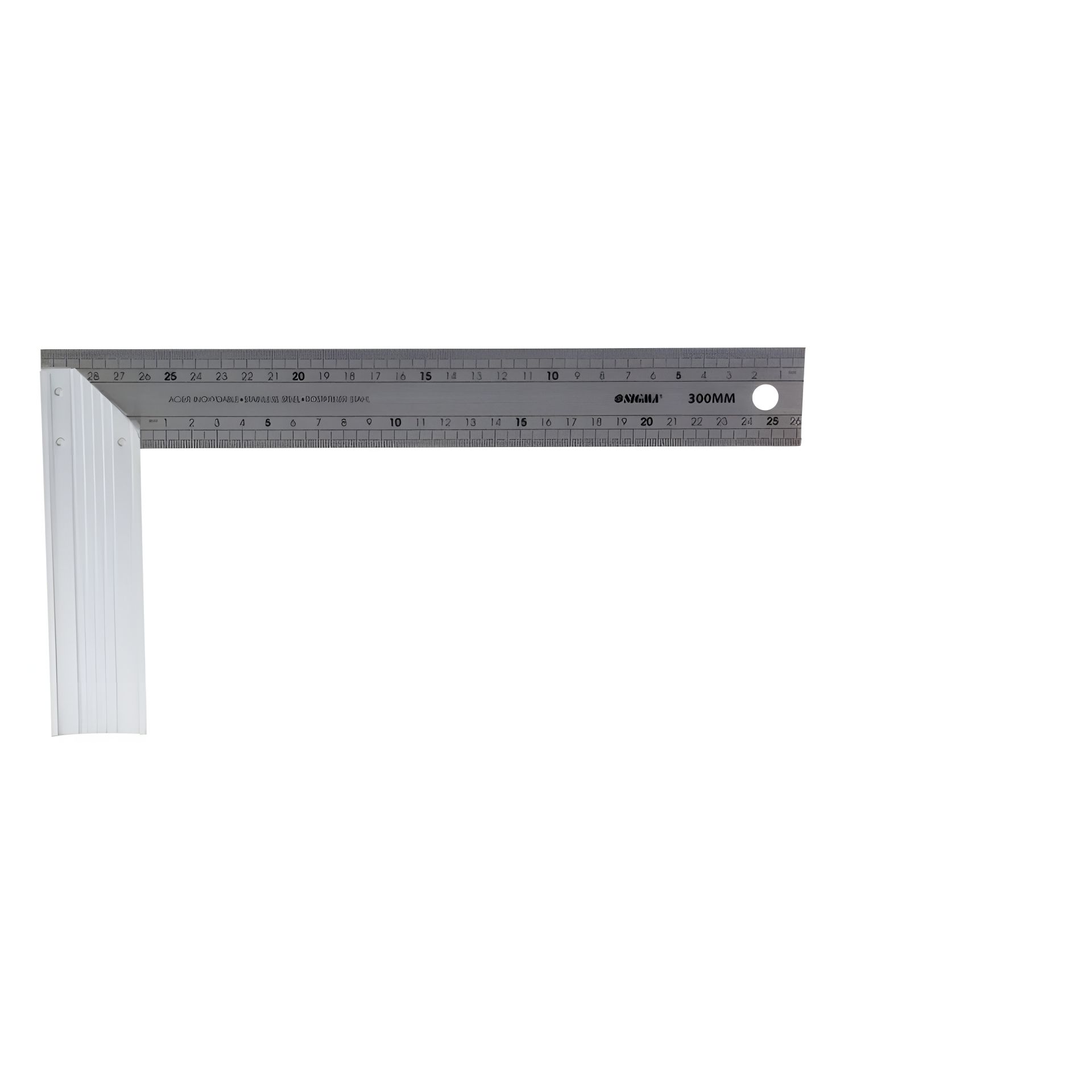 Нержавеющий угольник 300мм SIGMA 3620301 Нержавеющий угольник 300мм SIGMA 3620301