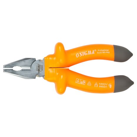 Диэлектрические плоскогубцы 160мм 1000В SIGMA 4344161