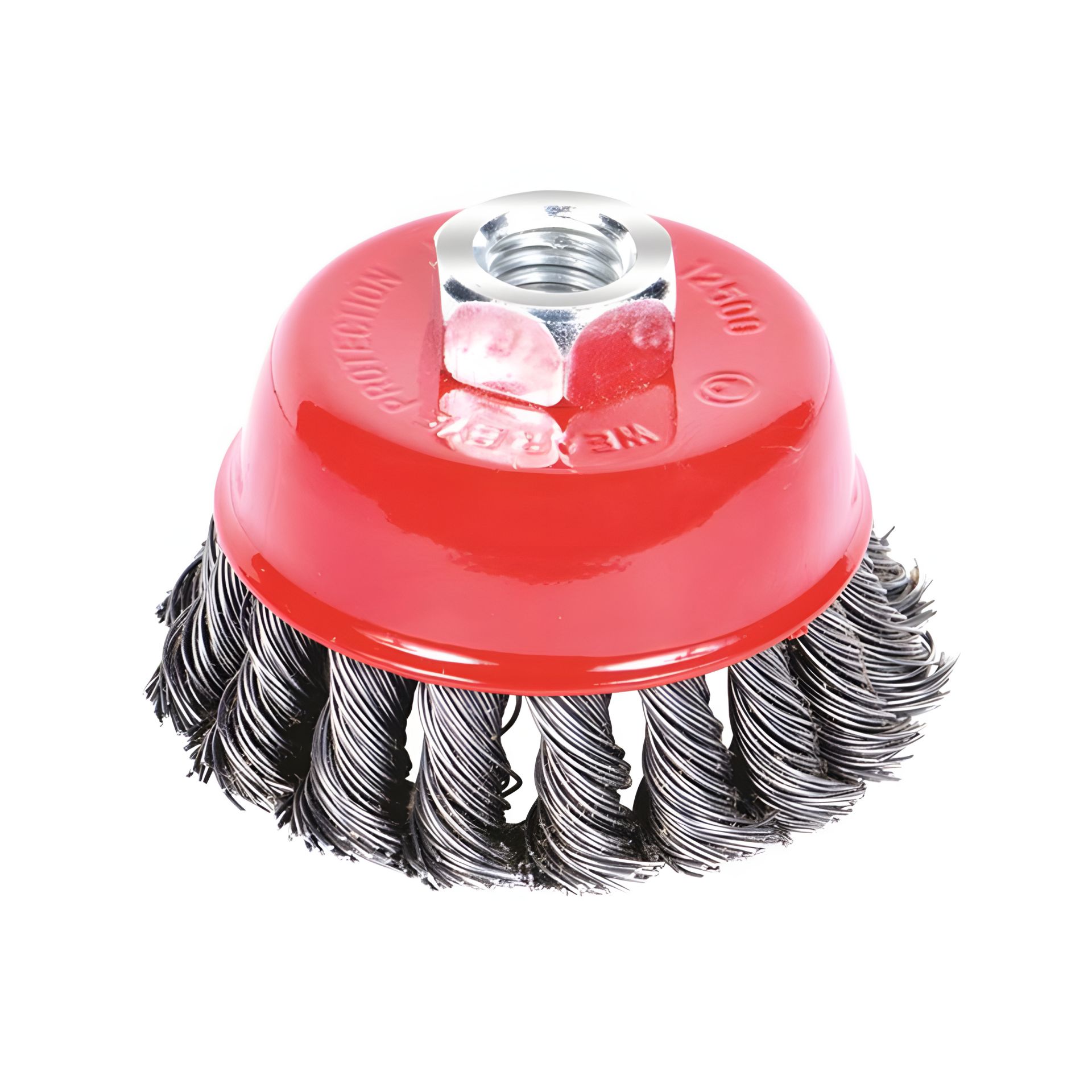 Щітка дротяна чашеподібна Ø65мм М14×2мм (стала кручена) SIGMA 9026061 Щітка дротяна чашеподібна Ø65мм М14×2мм (стала кручена) SIGMA 9026061