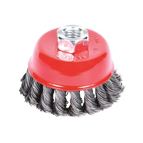 Щетка проволочная чашеобразная Ø125мм М14×2мм (стальная витая) SIGMA 9026121