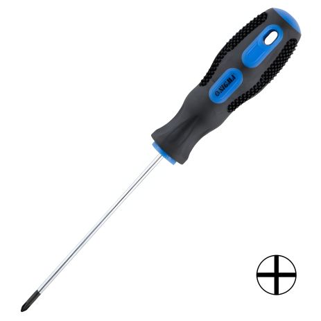 Отвертка крестовая PH0×100мм СrV SIGMA 4006511 Отвертка крестовая PH0×100мм СrV SIGMA 4006511