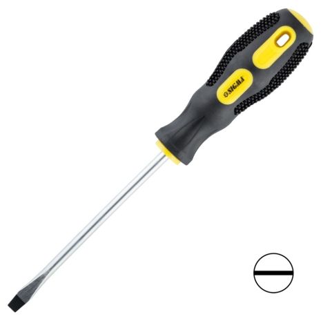 Шліцьова викрутка SL6.0×125мм CrV SIGMA 4006391 Шліцьова викрутка SL6.0×125мм CrV SIGMA 4006391