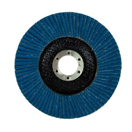 Торцевой круг лепестковый Т27 (прямой) ZA Ø125мм P80 SIGMA 9173041