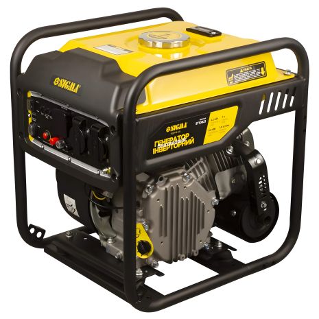 Бензиновий генератор інверторний 230В 2.2/2.5кВт, 7л, 4-тактний, SIGMA 5710821