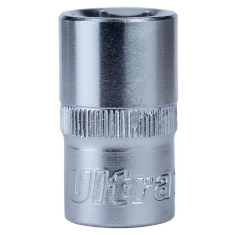 Насадка шестигранна коротка 1/2" 15мм CrV ULTRA 6070152