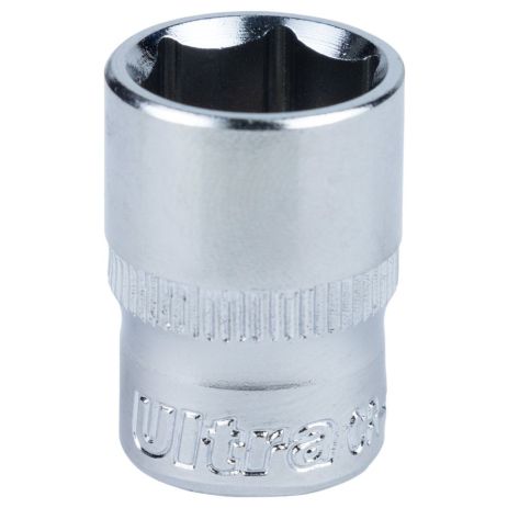 Насадка шестигранна коротка 1/4" 13мм CrV ULTRA 6060132