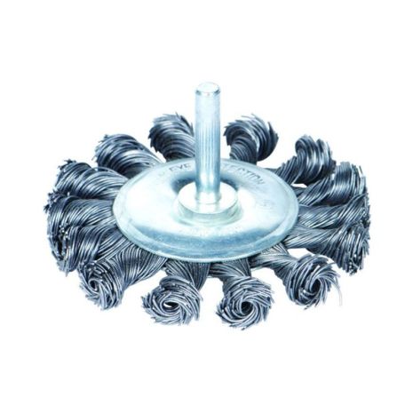 Щетка проволочная дискообразная Ø100мм хвостовик Ø6мм (стальная витая) SIGMA 9023101 Щетка проволочная дискообразная Ø100мм хвостовик Ø6мм (стальная витая) SIGMA 9023101
