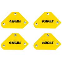 Набір міні тримачів магнітних SIGMA 4шт 4кг 52×20×40×16×38мм (45,90,135°) 4270251 Набір міні тримачів магнітних SIGMA 4шт 4кг 52×20×40×16×38мм (45,90,135°) 4270251