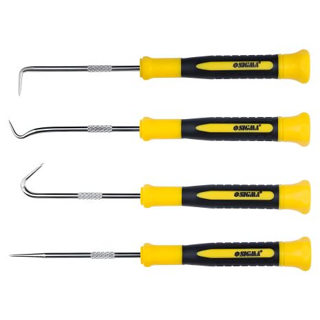 Набор крючков для слесарных работ 4шт SIGMA 4003411 Набор крючков для слесарных работ 4шт SIGMA 4003411